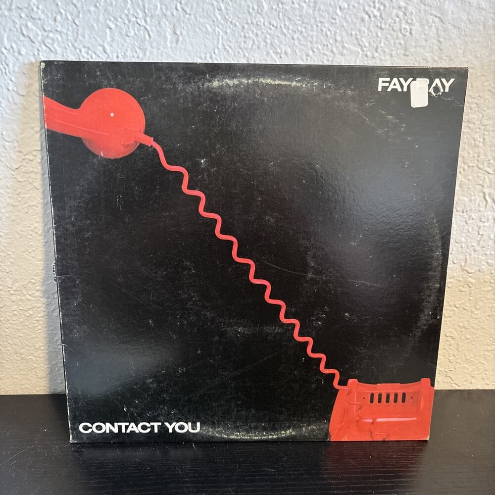Fay Ray - Contact You Vinyl LP 1982 New Wave Elektra E1-60098